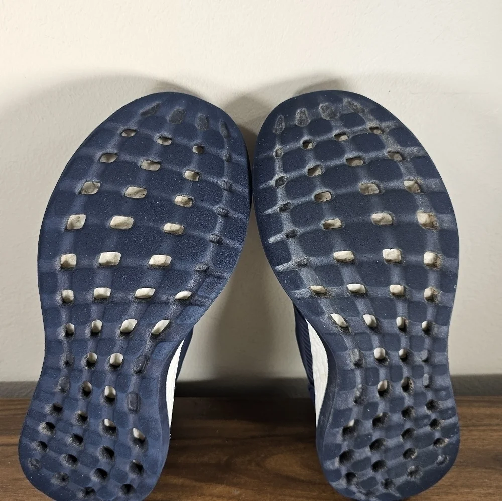 Adidas Performance Pureboost ZG Blue and White Running Shoe Men's Size 8